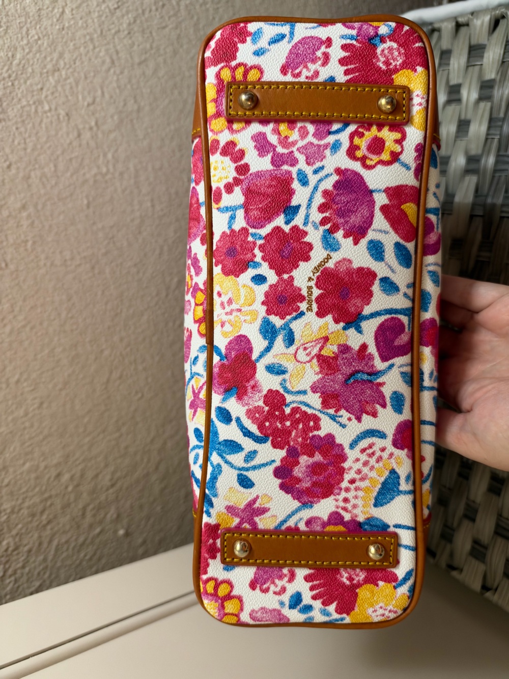 Dooney & Bourke Marabelle Floral Hobo Shoulder Bag - Picture 7 of 15